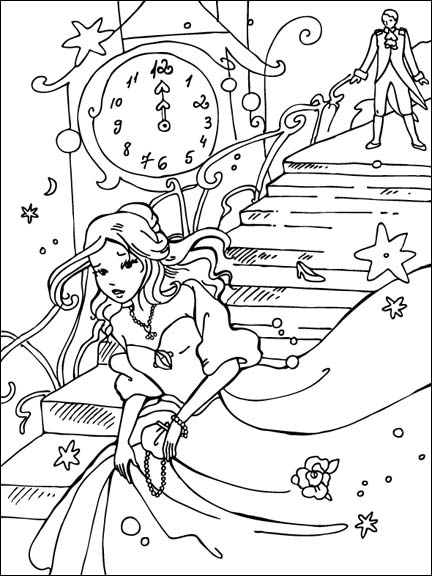 Cinderella Coloring Pages FREE Printable 59