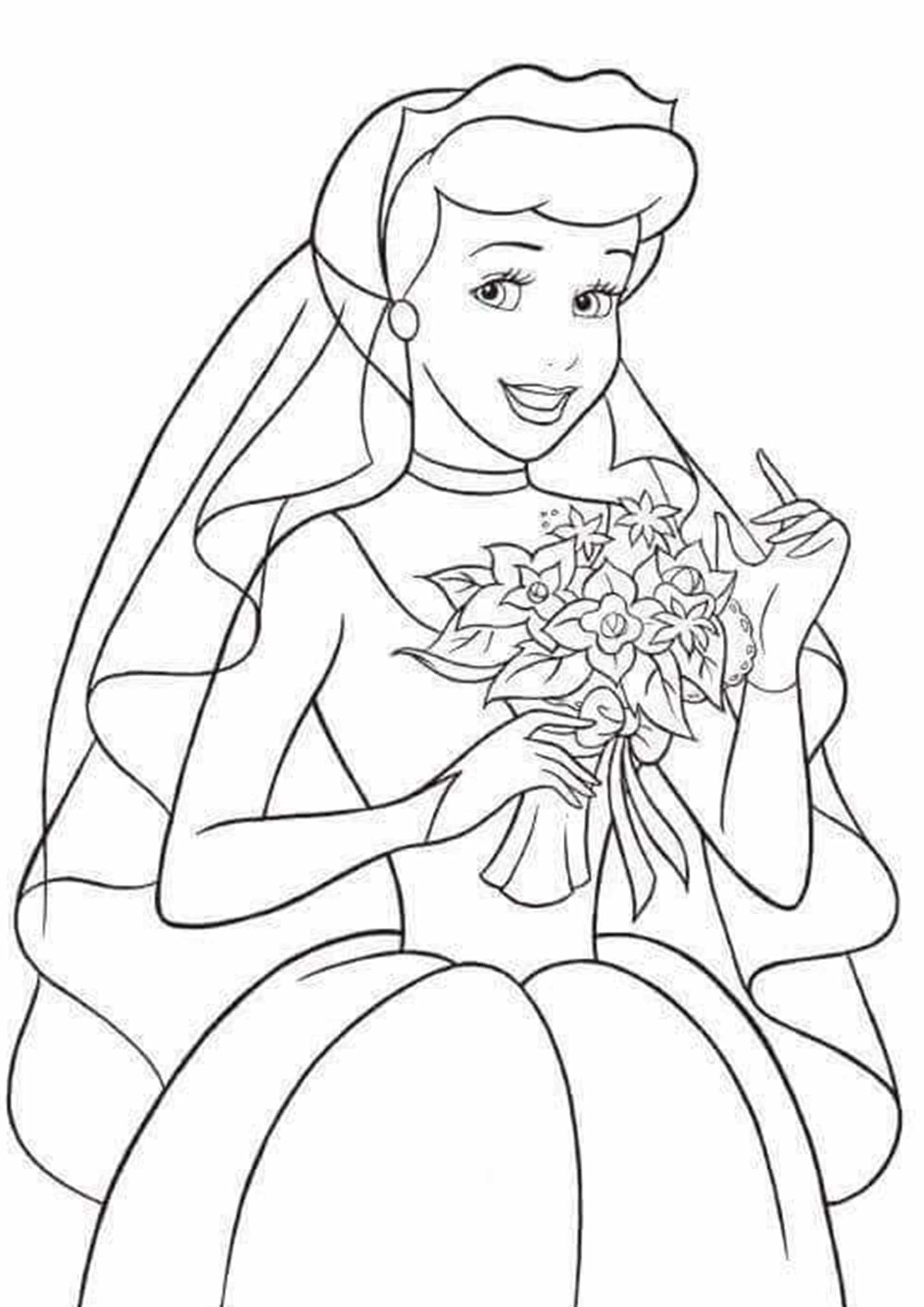 Cinderella Coloring Pages FREE Printable 61