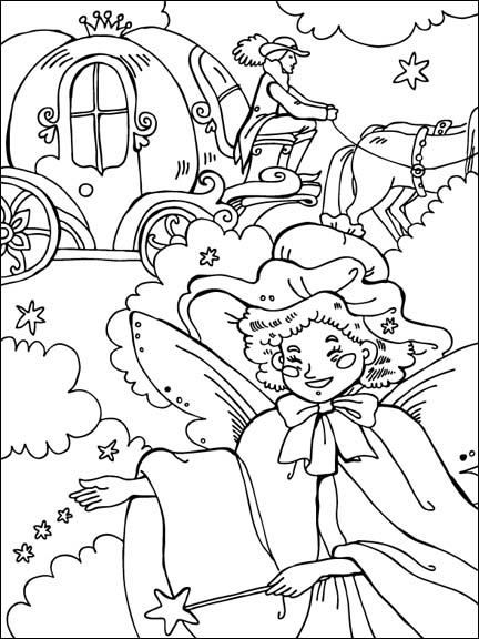 Cinderella Coloring Pages FREE Printable 67