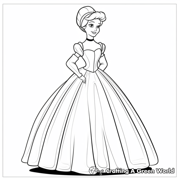 Cinderella Coloring Pages FREE Printable 79