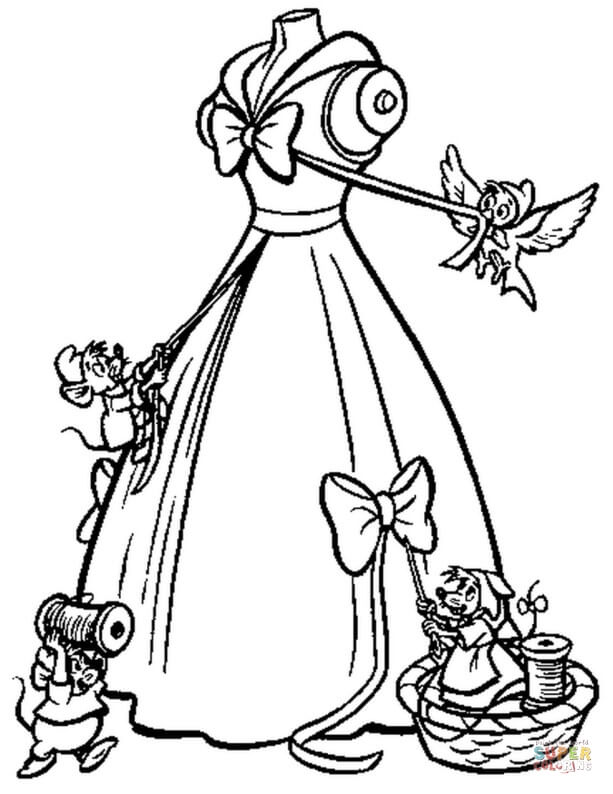 Cinderella Coloring Pages FREE Printable 86