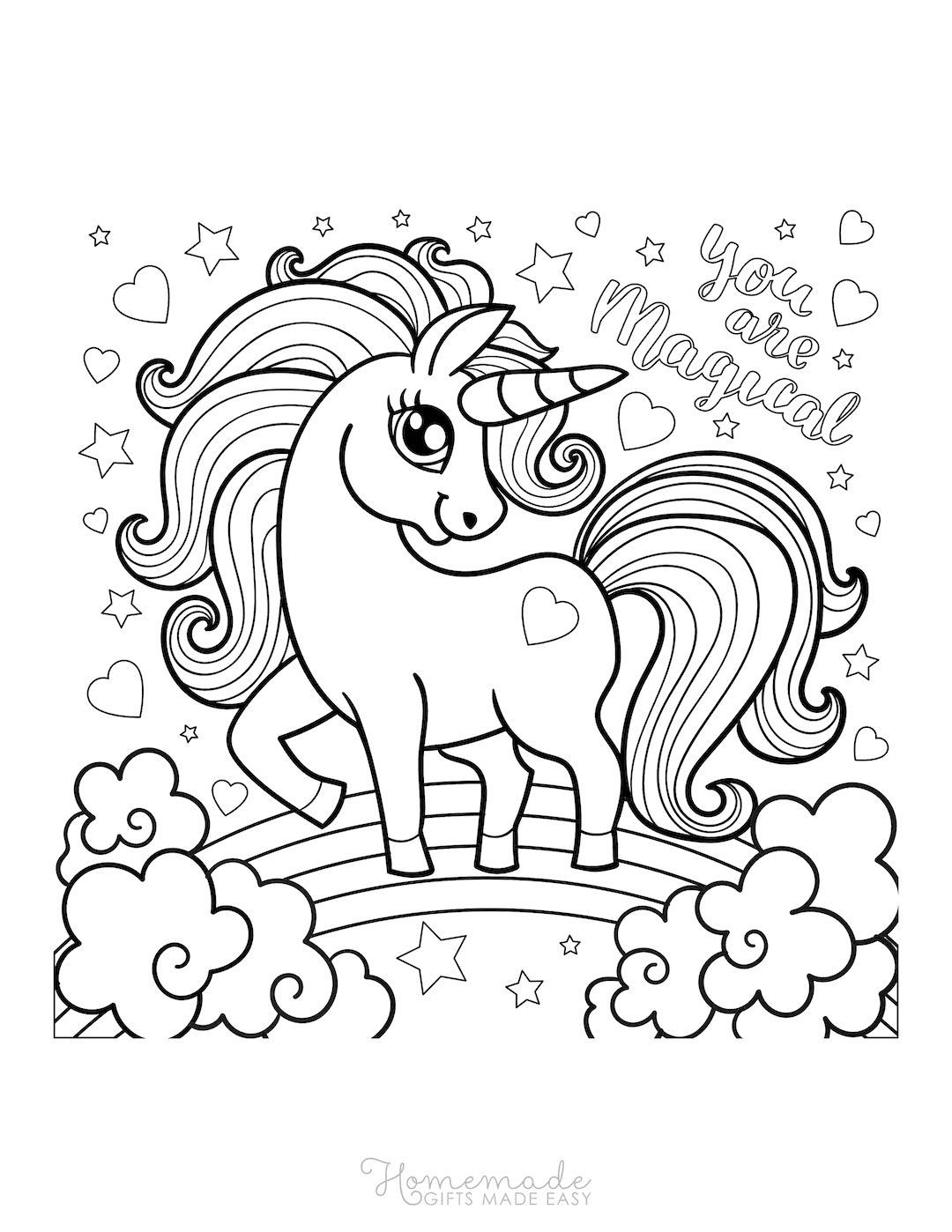 clipart of unicorns