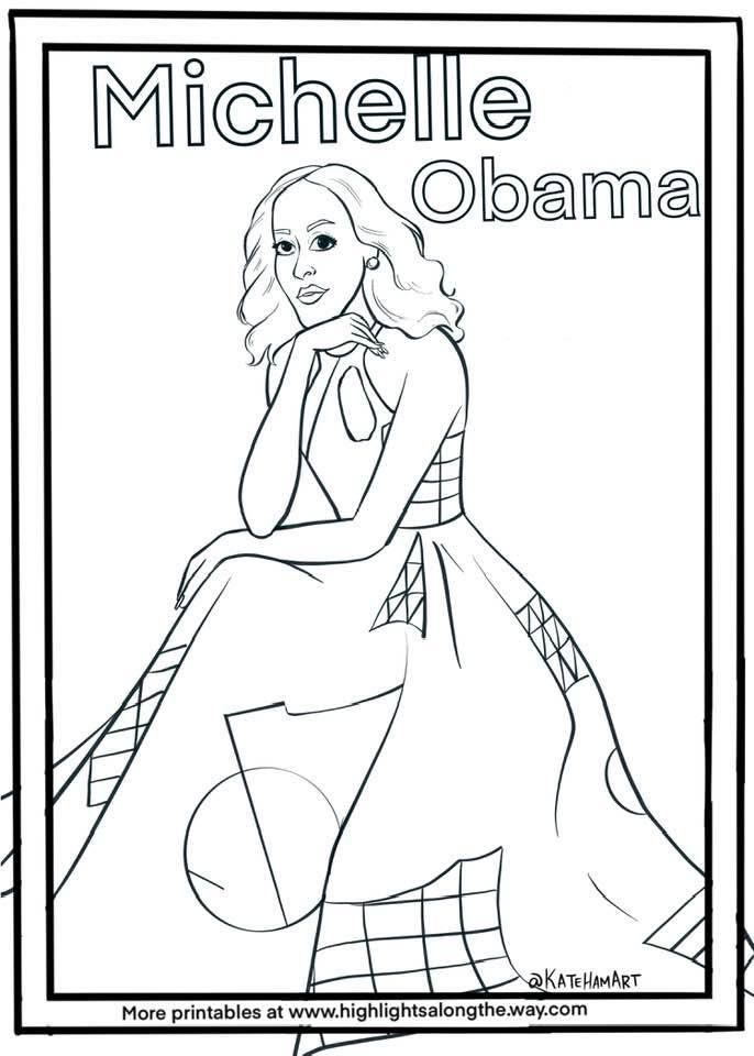 coloring pages of black history month