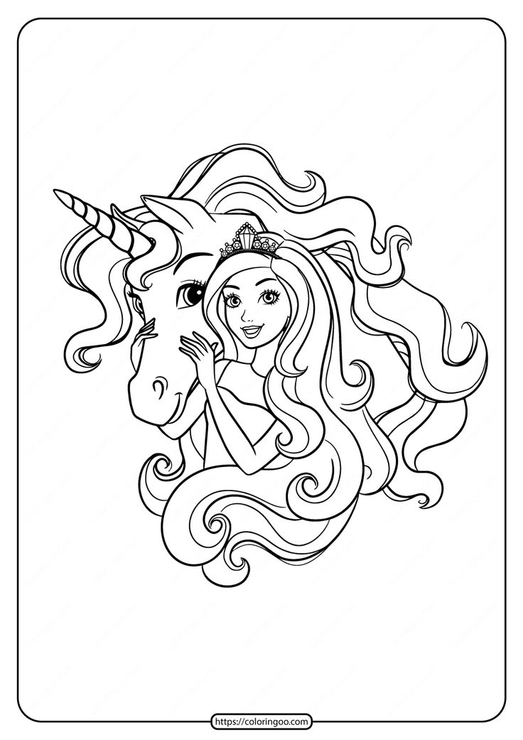 coloring pages with unicorns