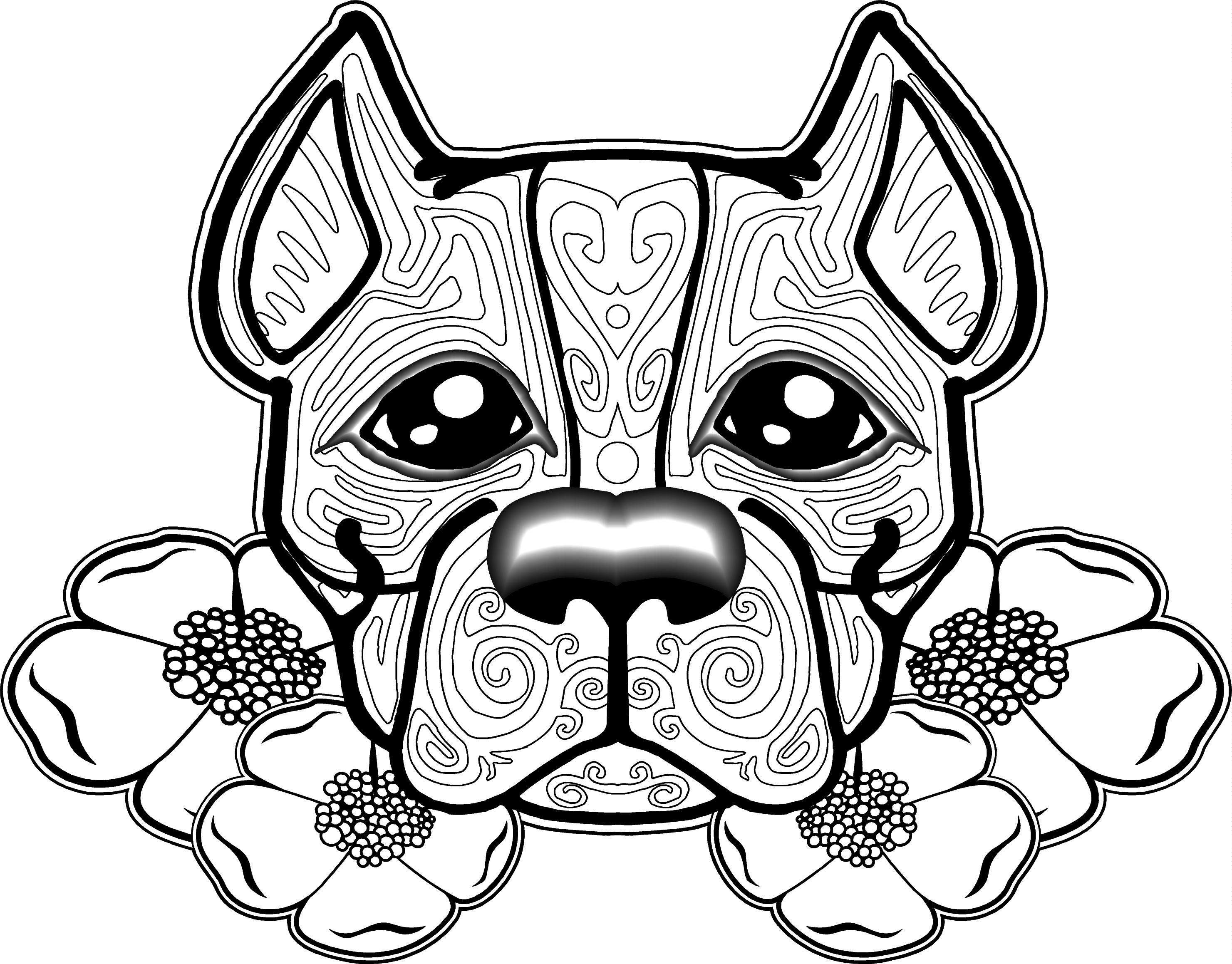 Cute Doggy Coloring Pages 117