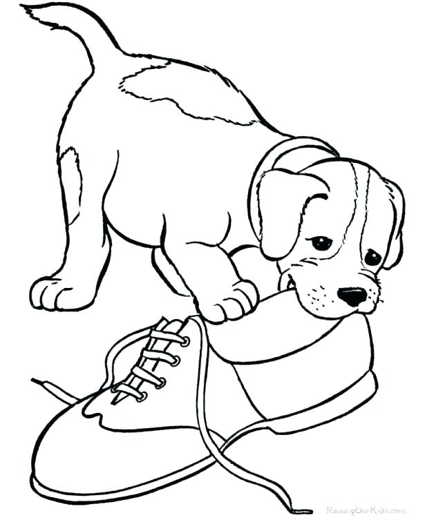 Cute Doggy Coloring Pages 121