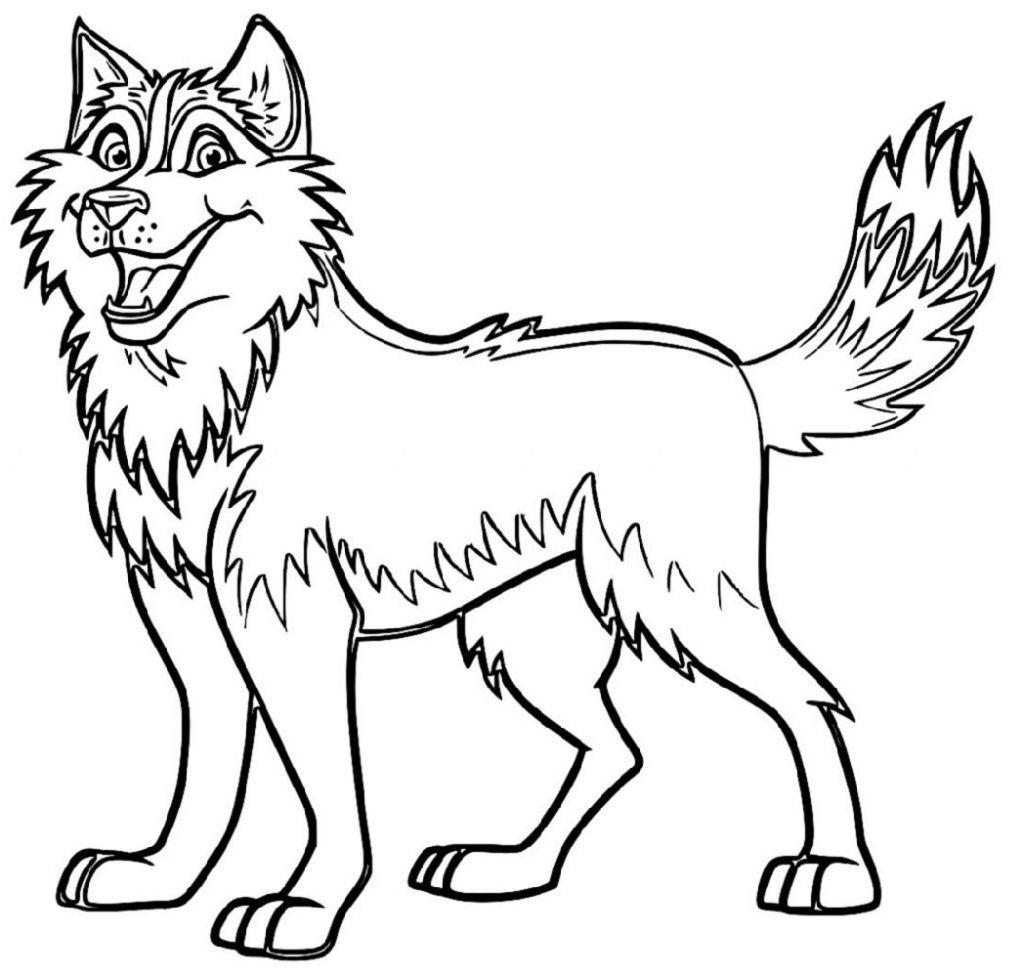 Cute Doggy Coloring Pages 122