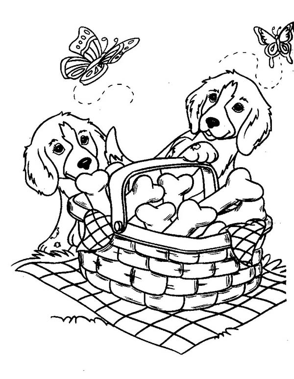 Cute Doggy Coloring Pages 132