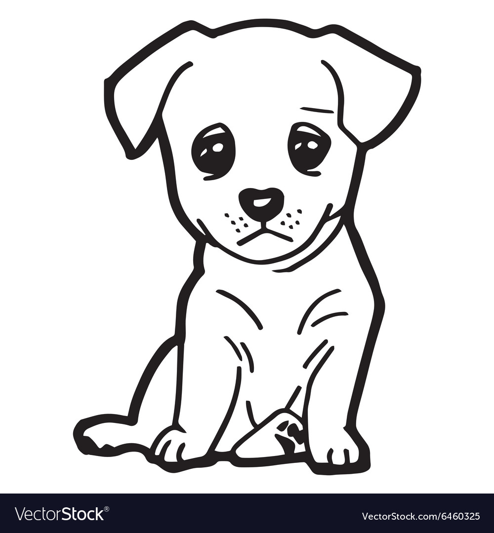 Cute Doggy Coloring Pages 65