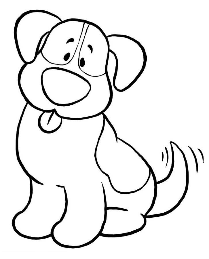 Cute Doggy Coloring Pages 70