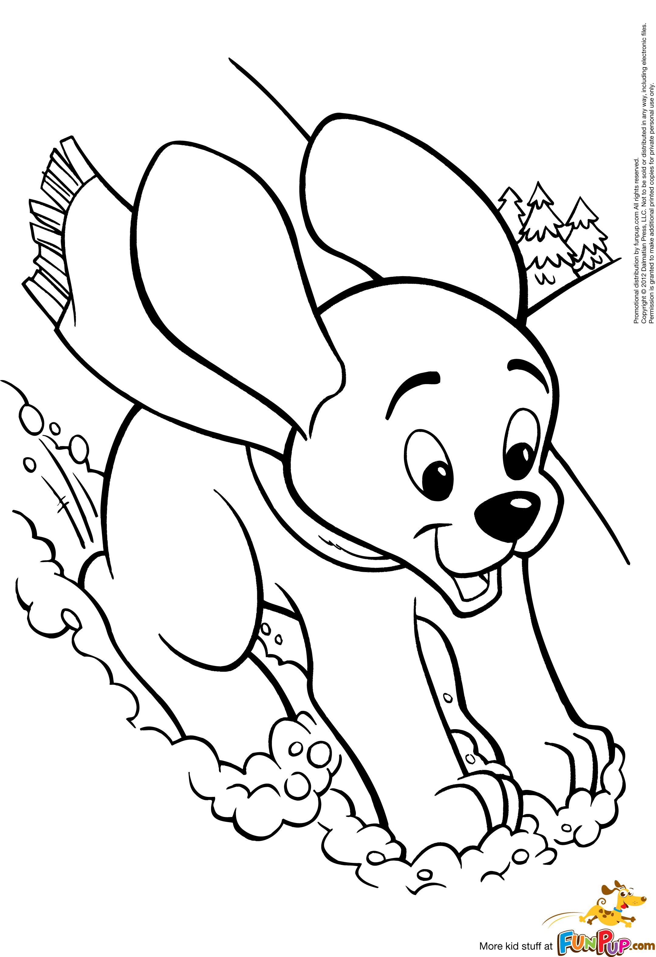 Cute Doggy Coloring Pages 75