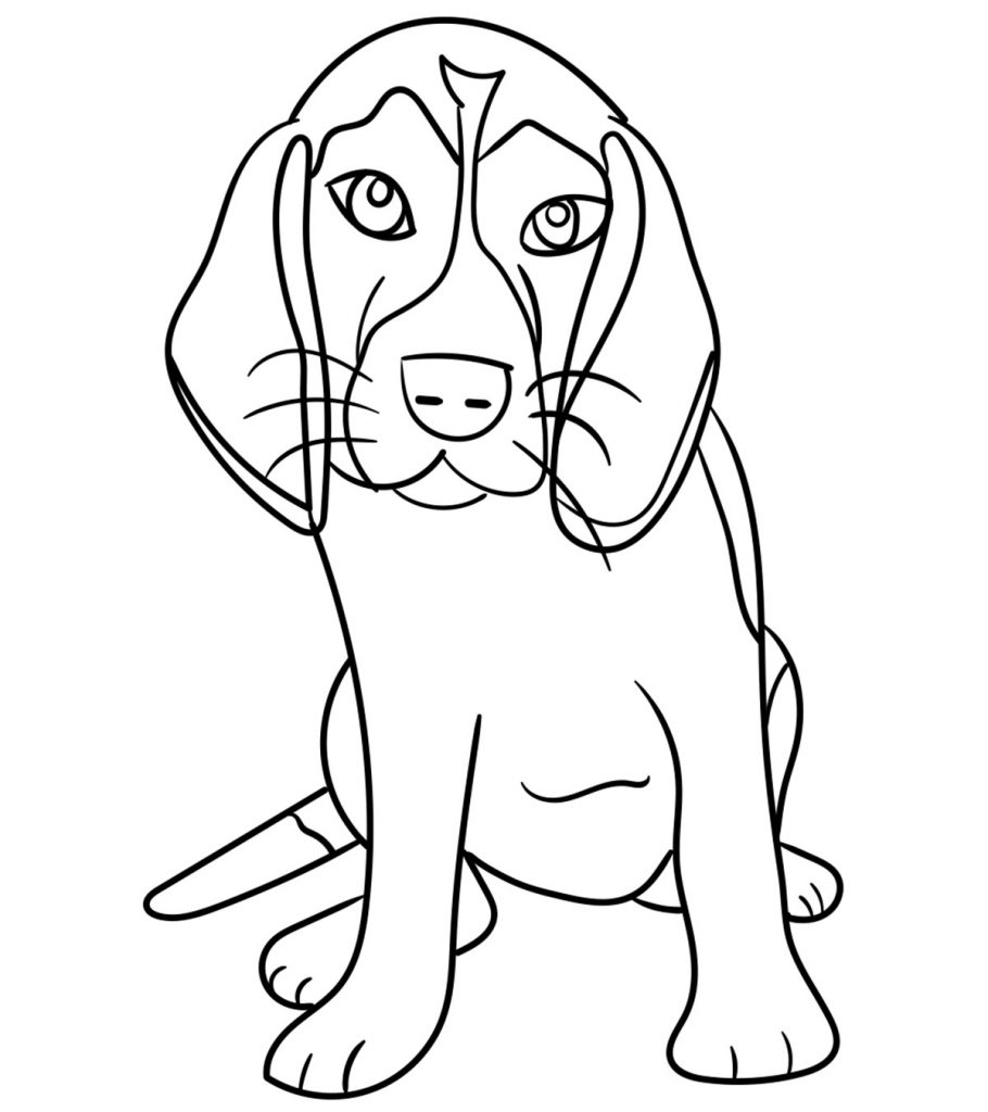 Cute Doggy Coloring Pages 83