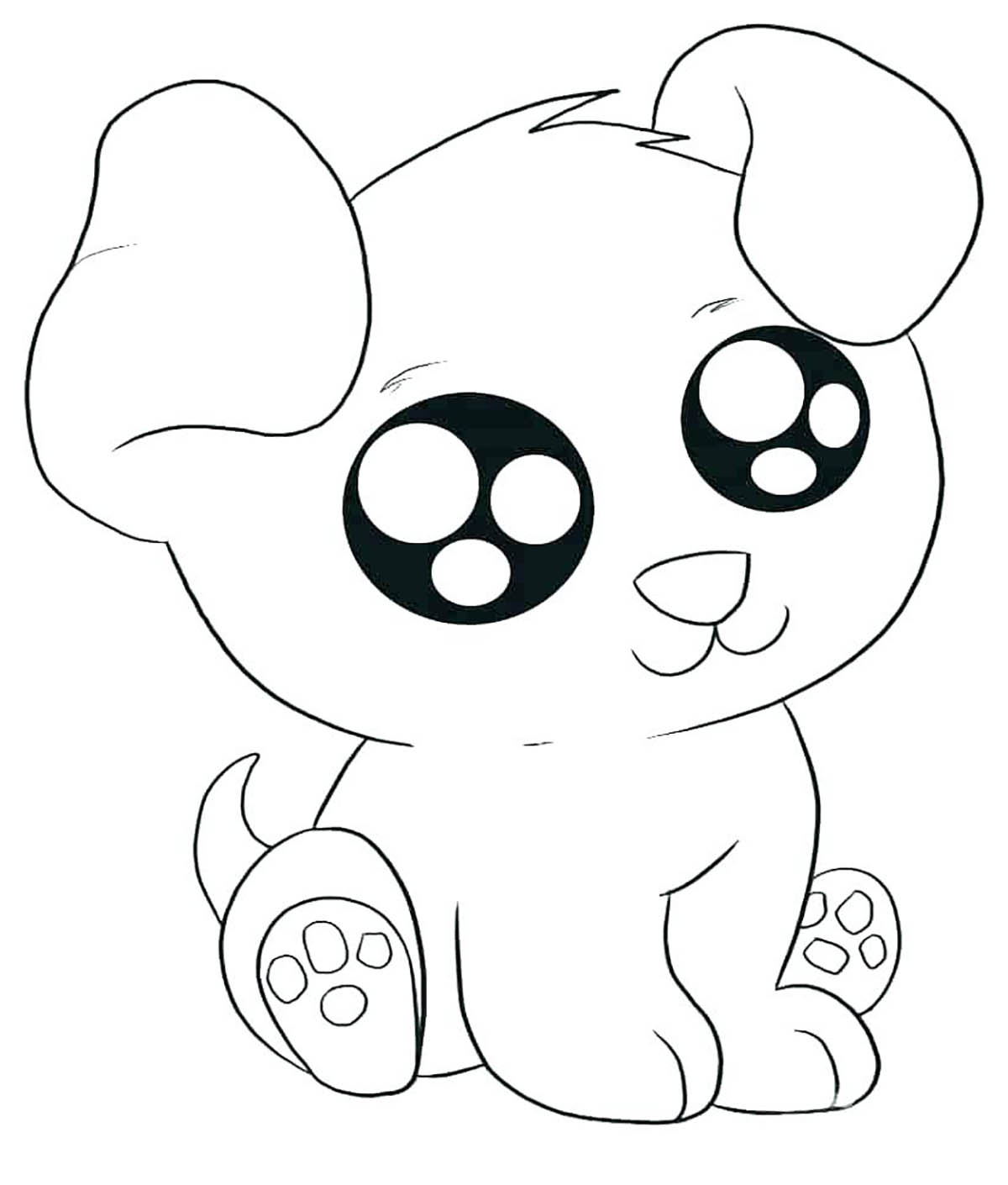 Cute Doggy Coloring Pages 92