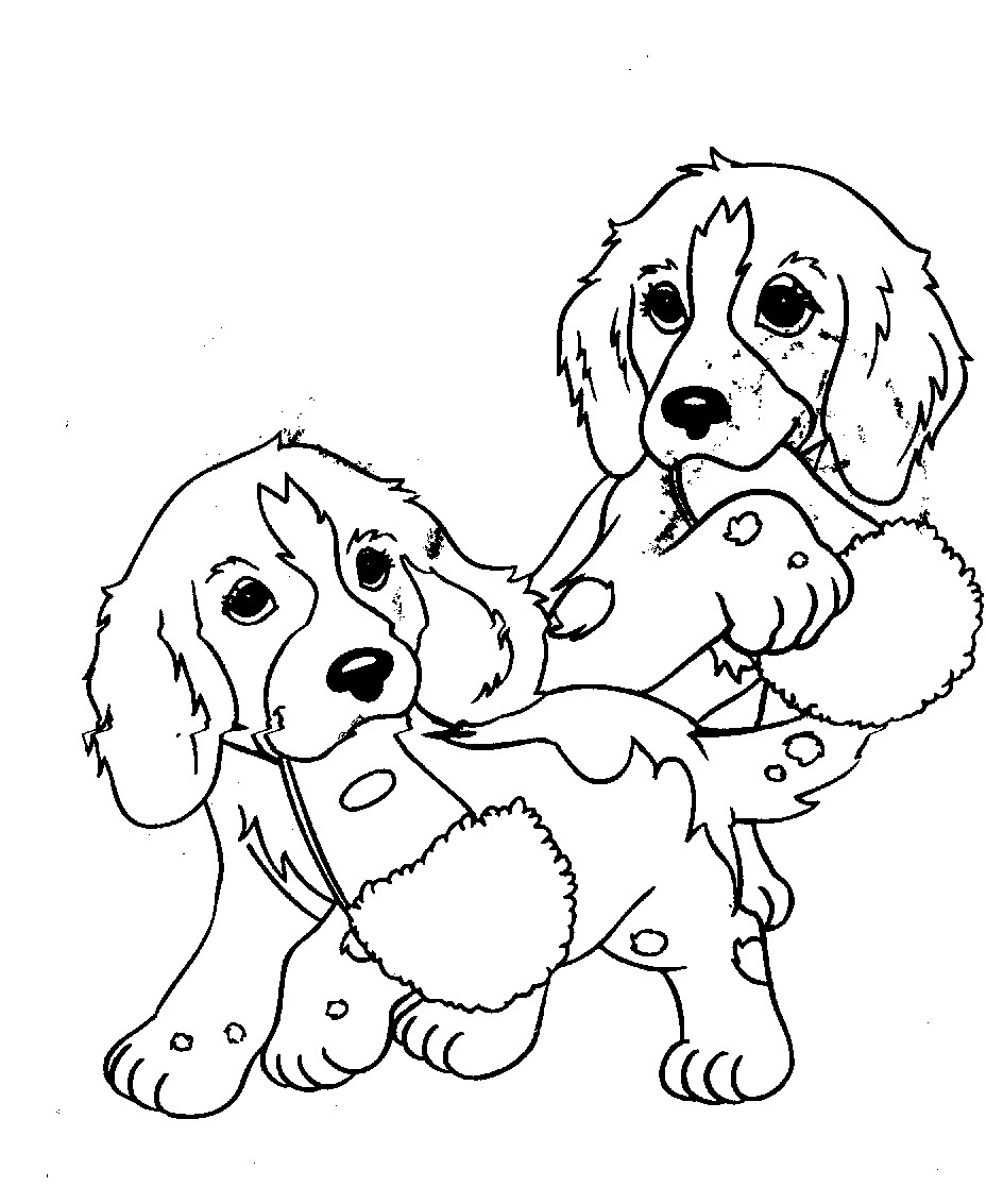 Cute Doggy Coloring Pages 93