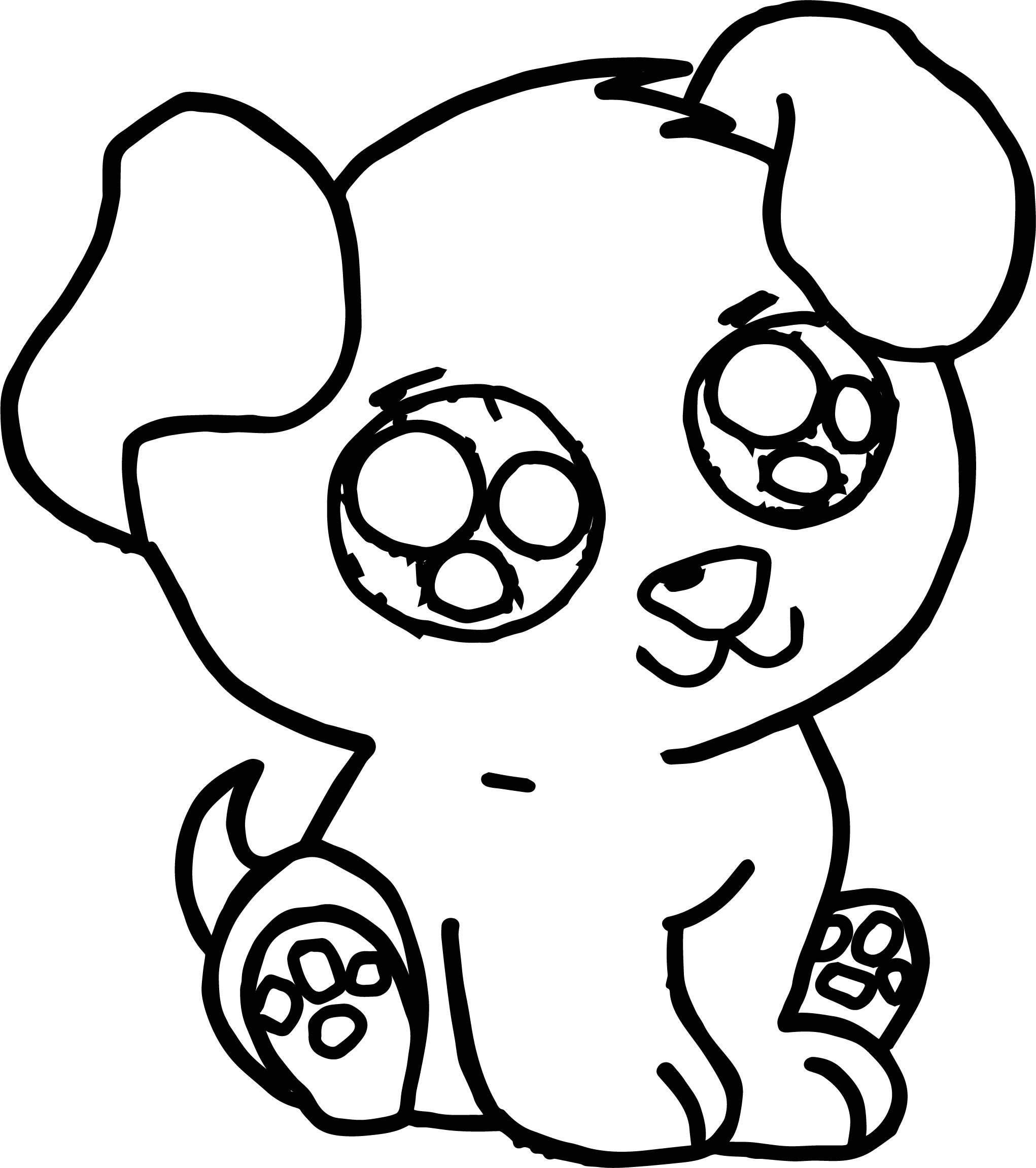 Cute Doggy Coloring Pages 95