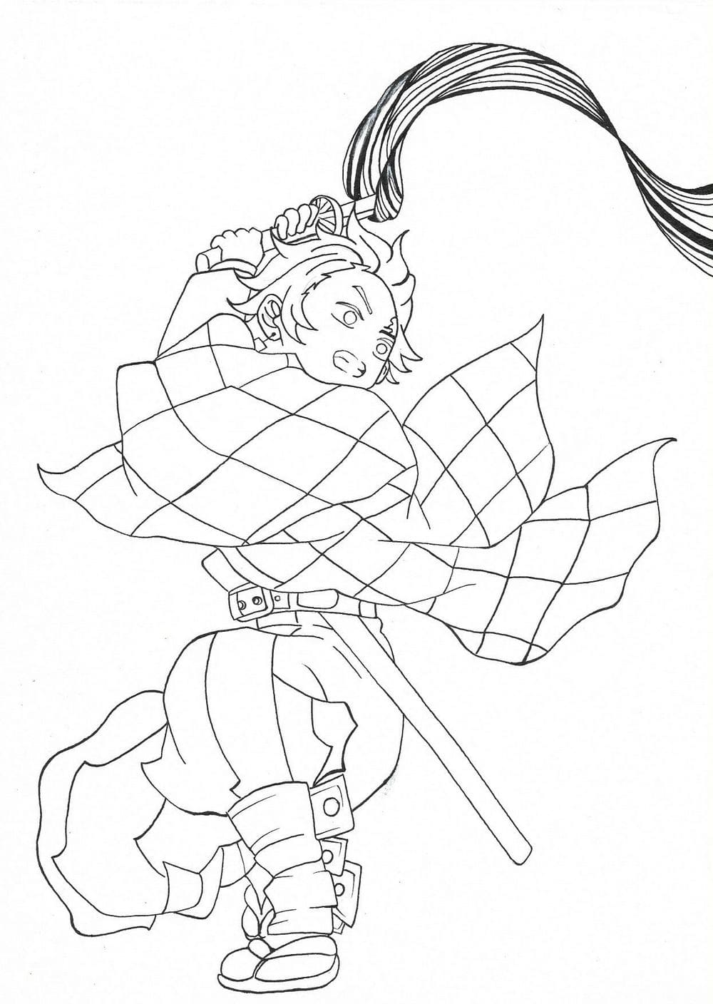 Demon Slayer Coloring Pages Free Printable 40