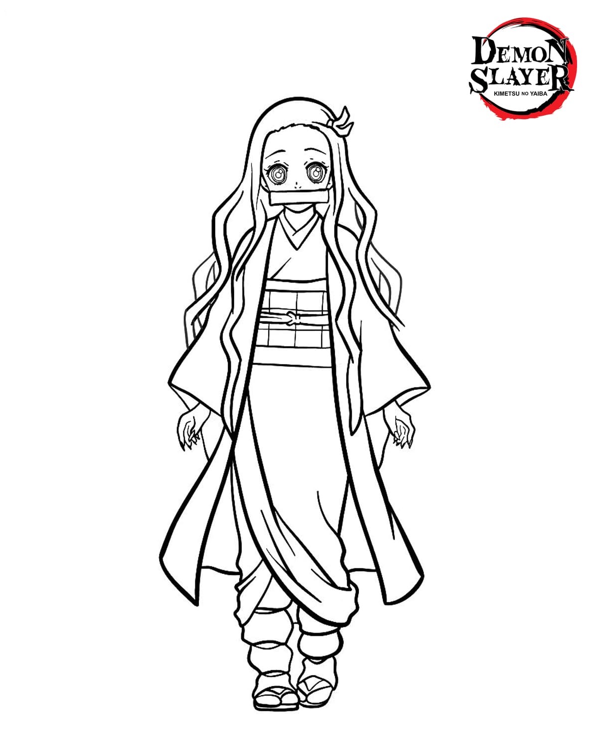 Demon Slayer Coloring Pages Free Printable 68