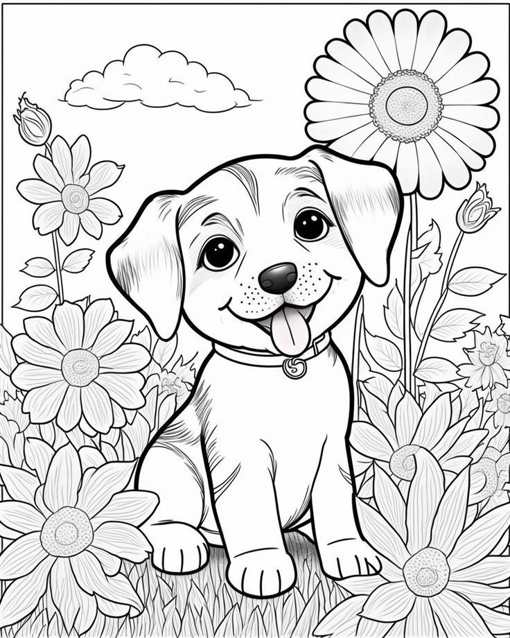 dog bone coloring pages