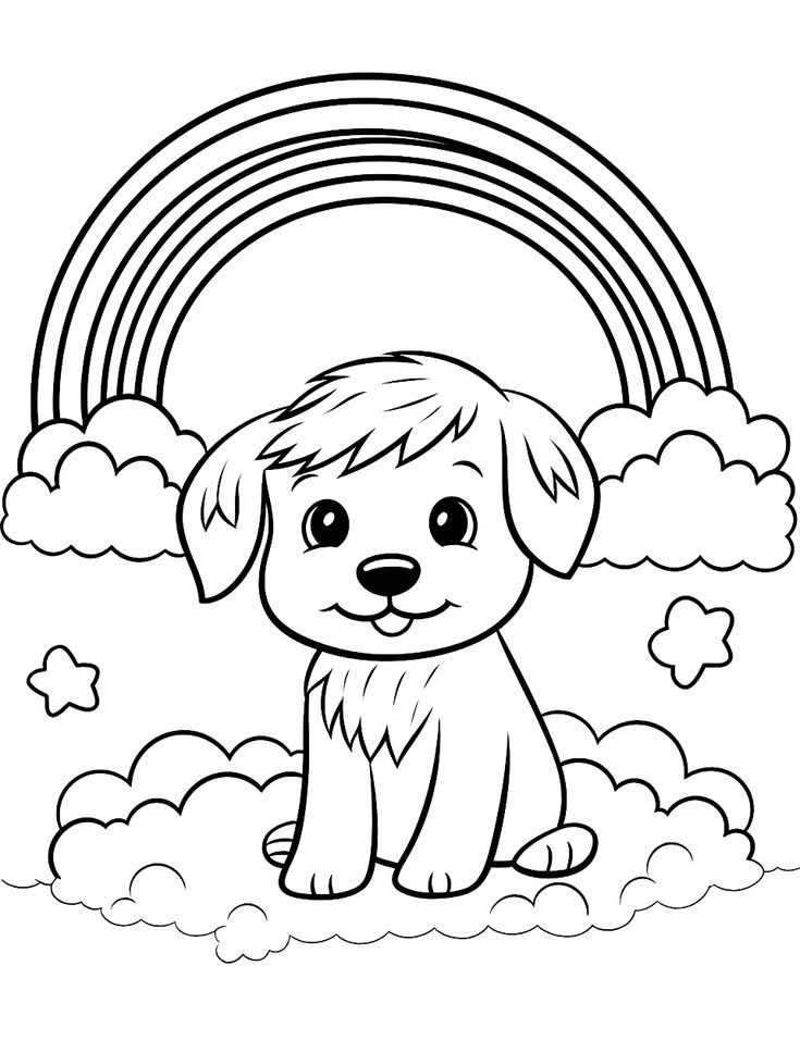 dog coloring pages crayola