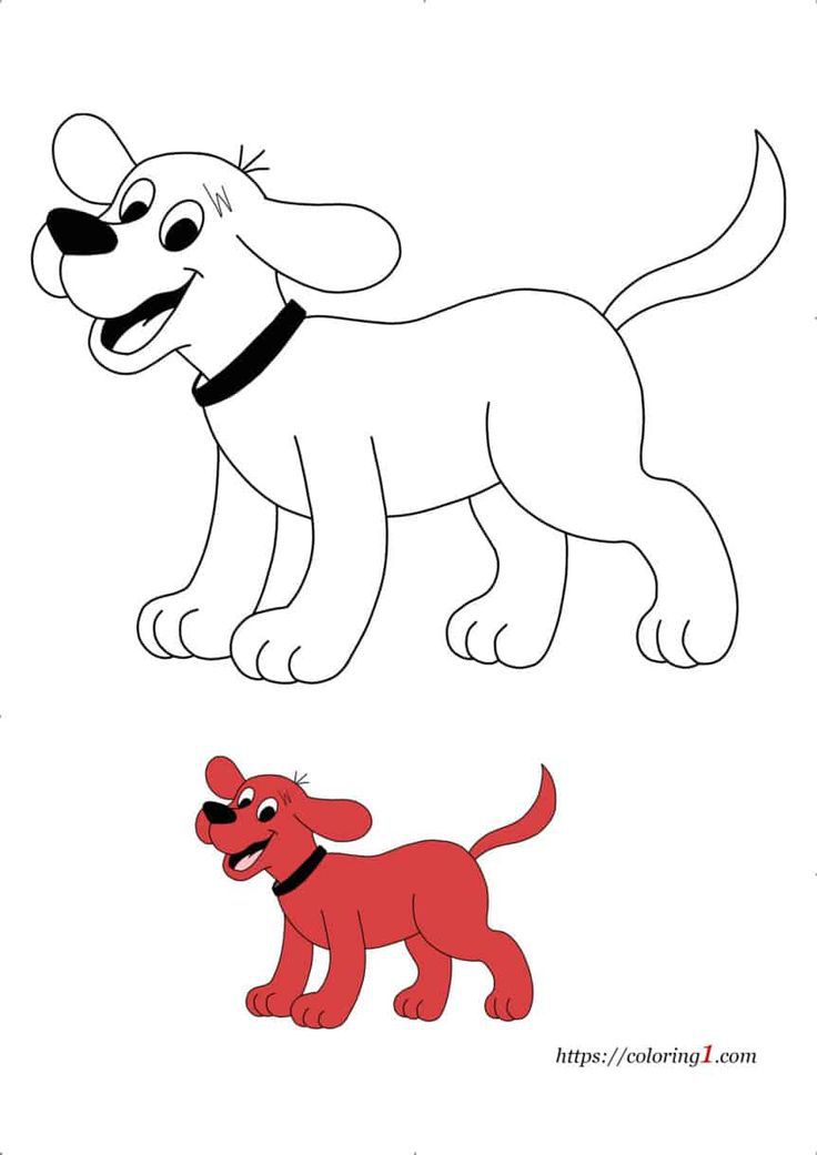 dog coloring pages realistic