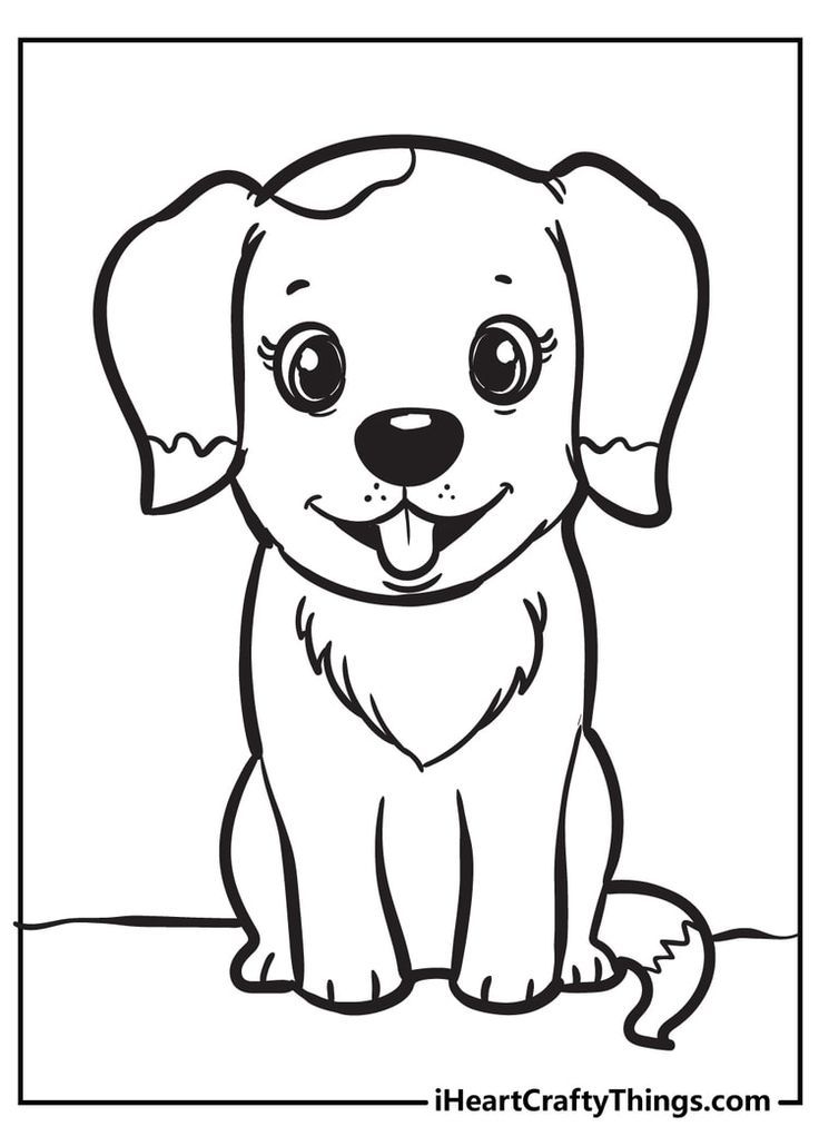 dog coloring pictures hard