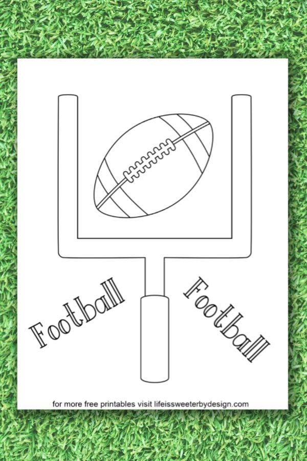 football color sheet