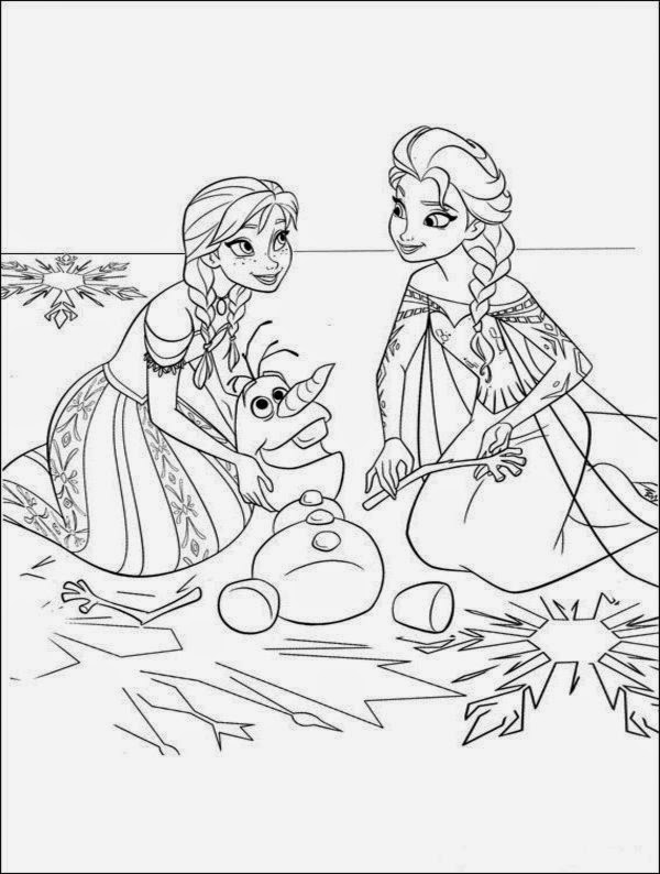 Frozen 2: Princess Elsa Coloring Pages Printable 126