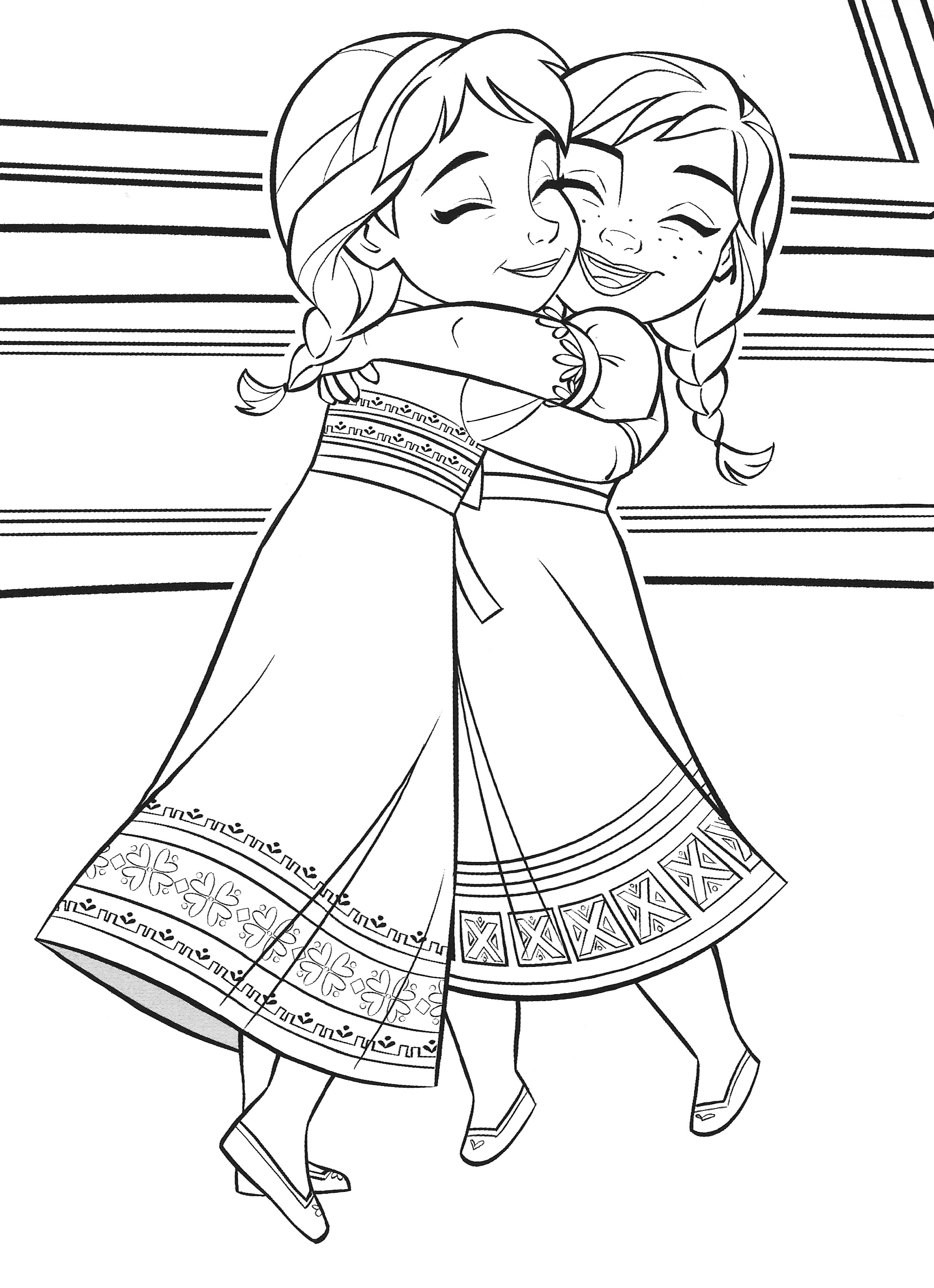 Frozen 2: Princess Elsa Coloring Pages Printable 143