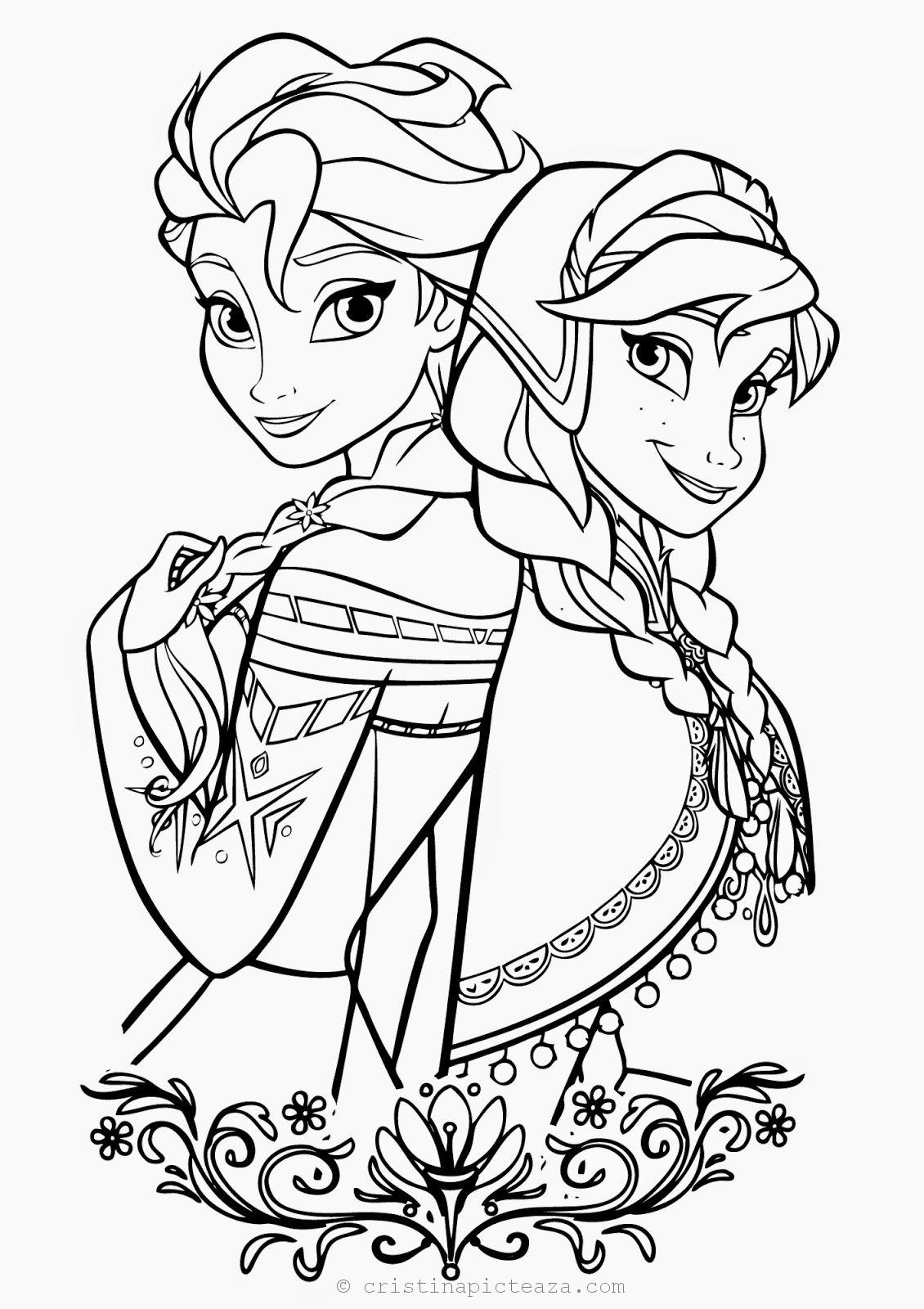 Frozen 2: Princess Elsa Coloring Pages Printable 162