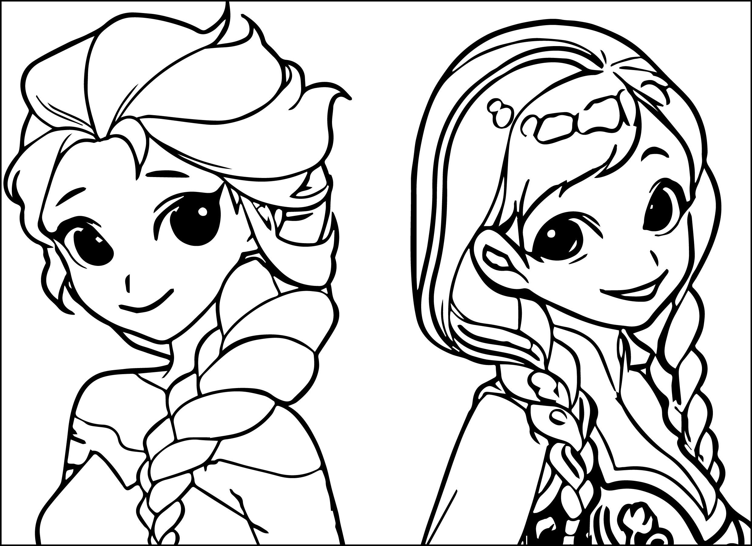 Frozen 2: Princess Elsa Coloring Pages Printable 35