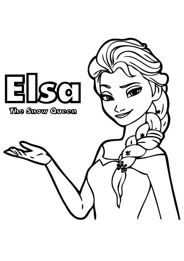 Frozen 2: Princess Elsa Coloring Pages Printable 36