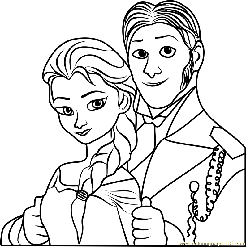 Frozen 2: Princess Elsa Coloring Pages Printable 55