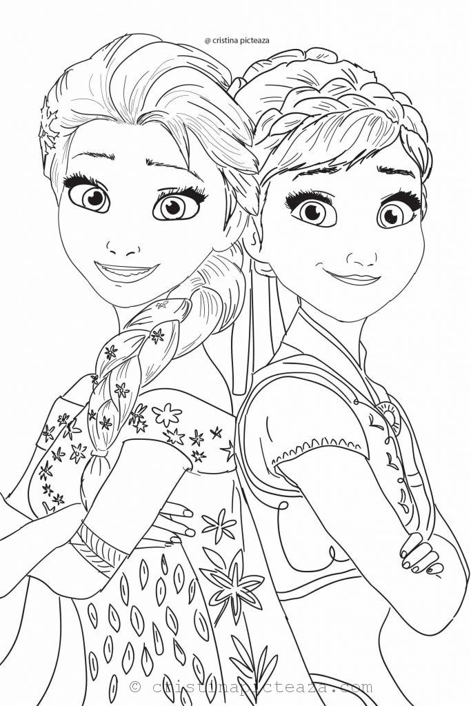 Frozen 2: Princess Elsa Coloring Pages Printable 6