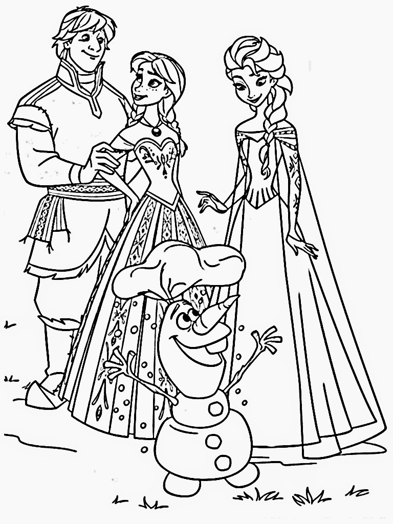 Frozen 2: Princess Elsa Coloring Pages Printable 73