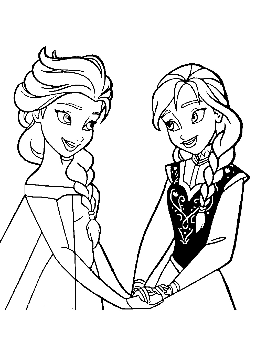 Frozen 2: Princess Elsa Coloring Pages Printable 74