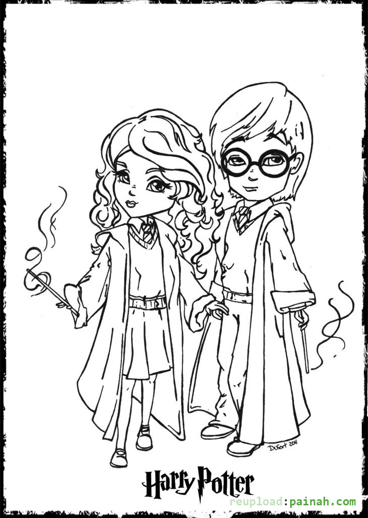 Harry Potter Coloring Pages for Adults 100