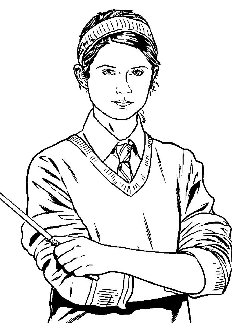 Harry Potter Coloring Pages for Adults 16