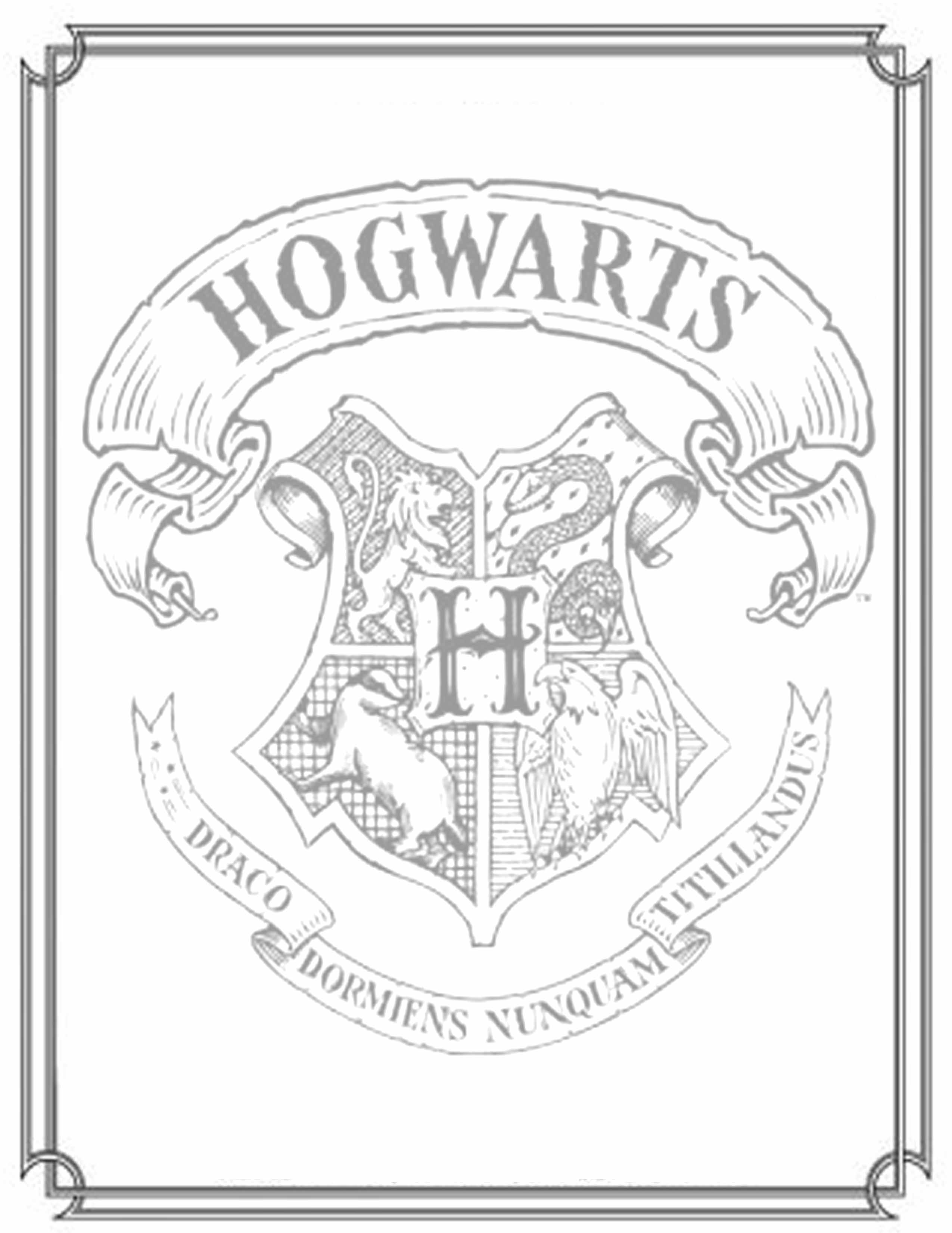 Harry Potter Coloring Pages for Adults 17