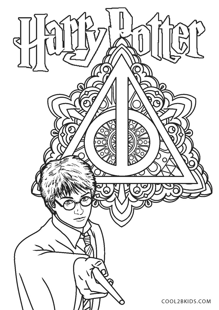 Harry Potter Coloring Pages for Adults 28