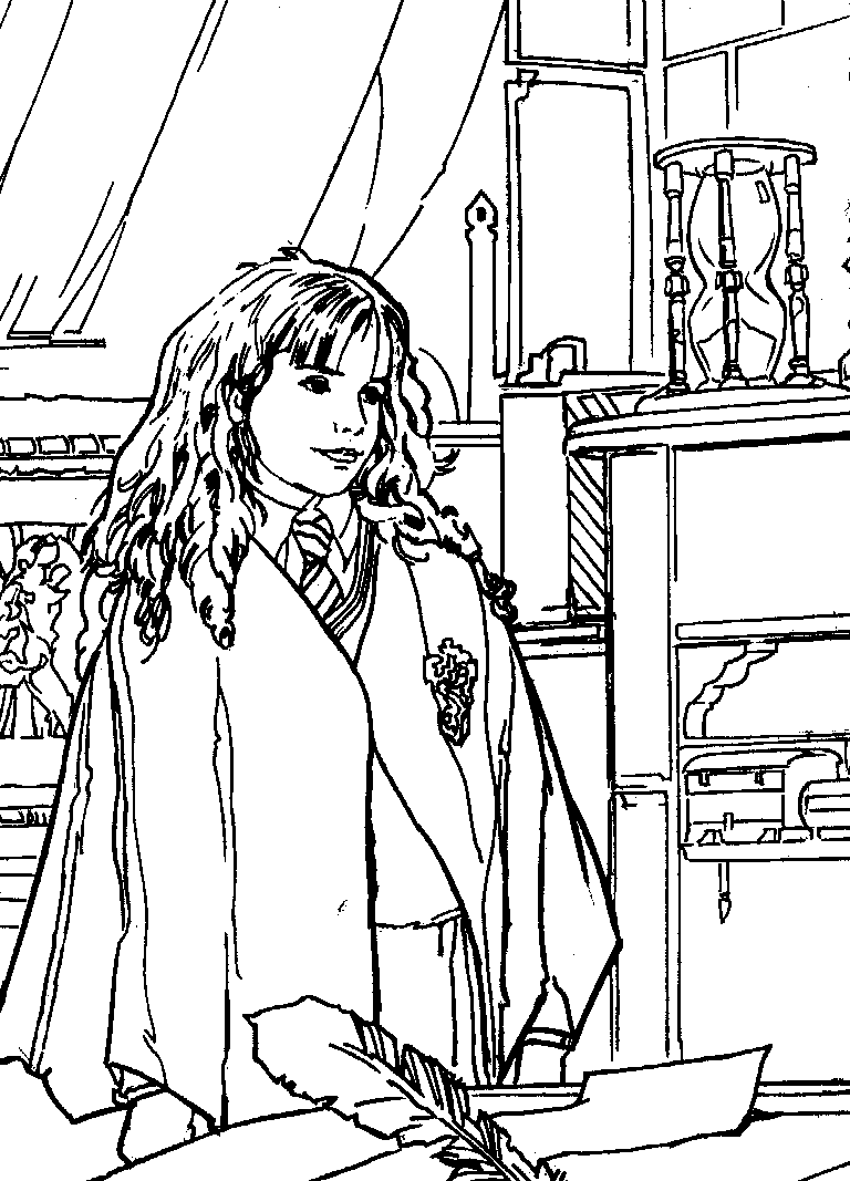 Harry Potter Coloring Pages for Adults 32