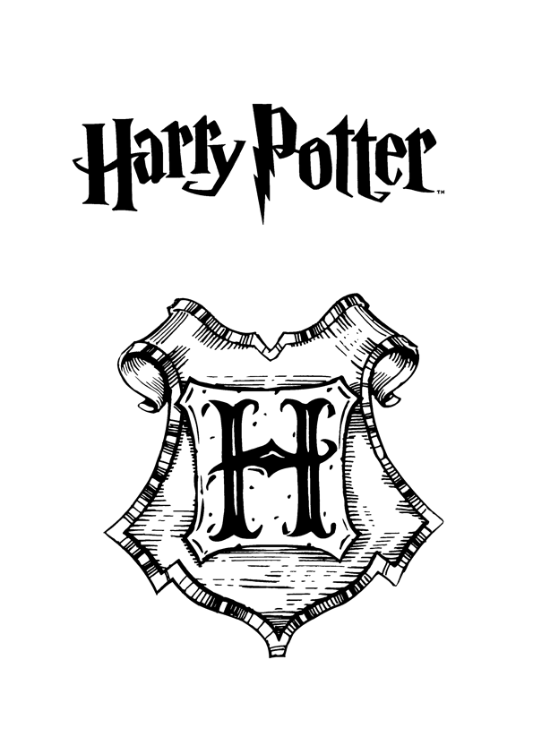 Harry Potter Coloring Pages for Adults 34