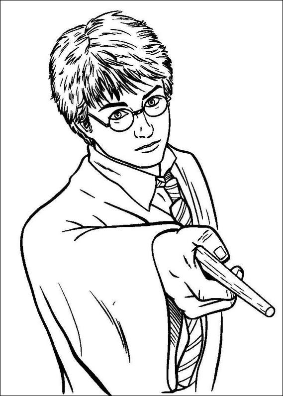 Harry Potter Coloring Pages for Adults 35