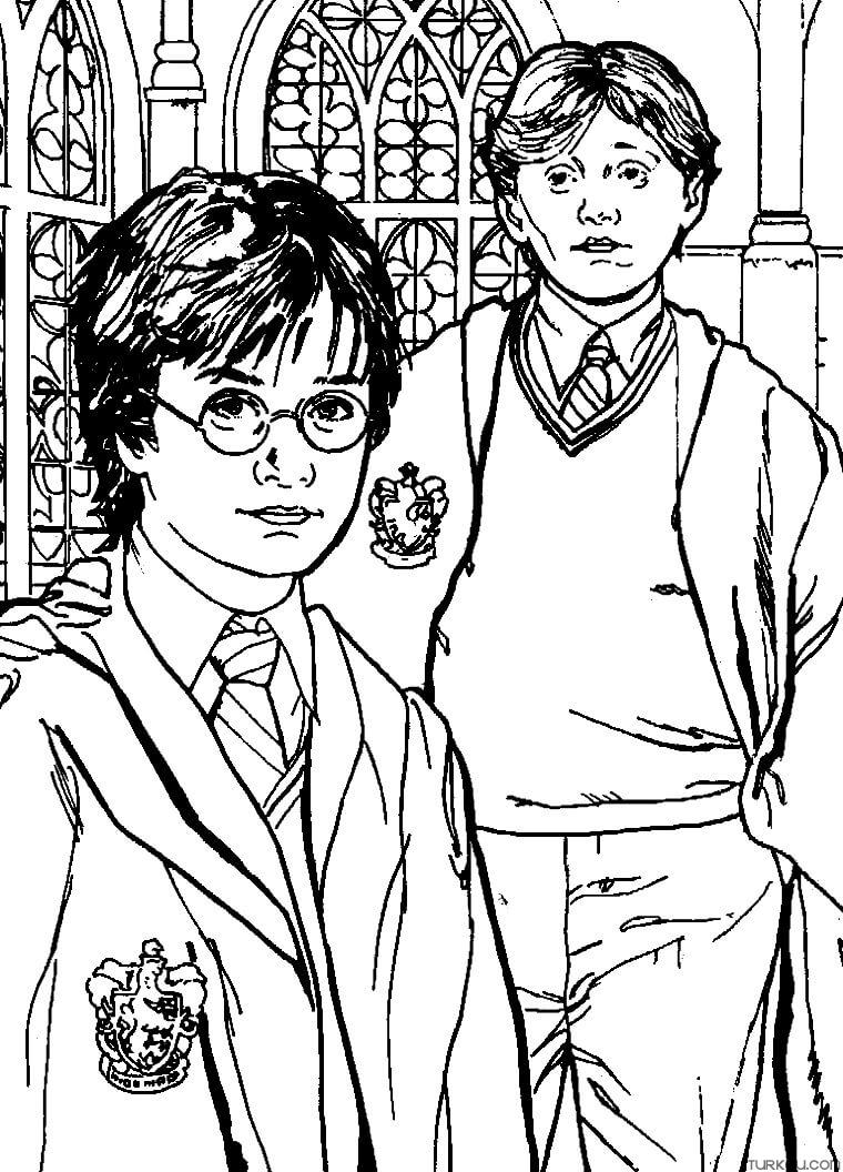 Harry Potter Coloring Pages for Adults 36