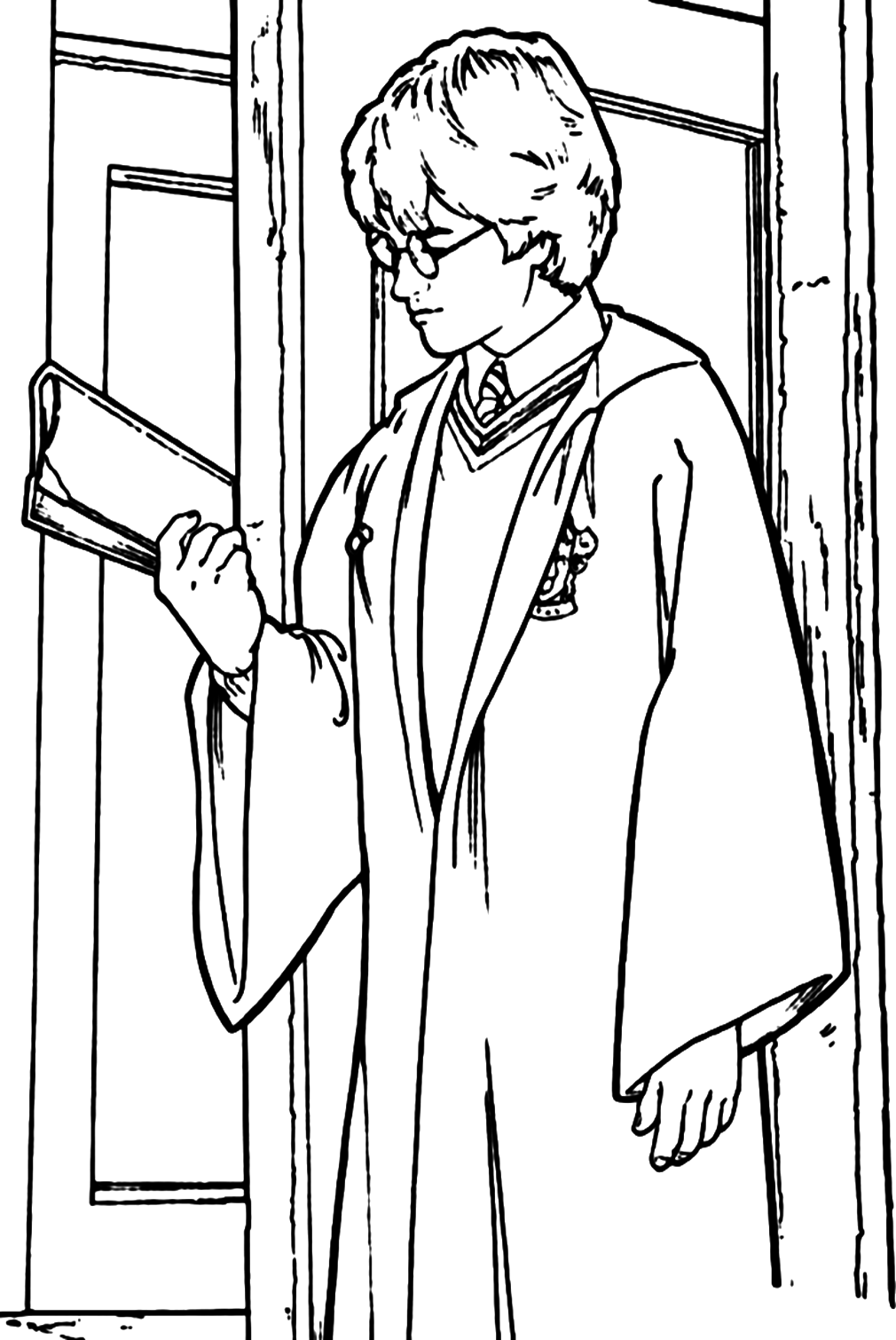 Harry Potter Coloring Pages for Adults 37