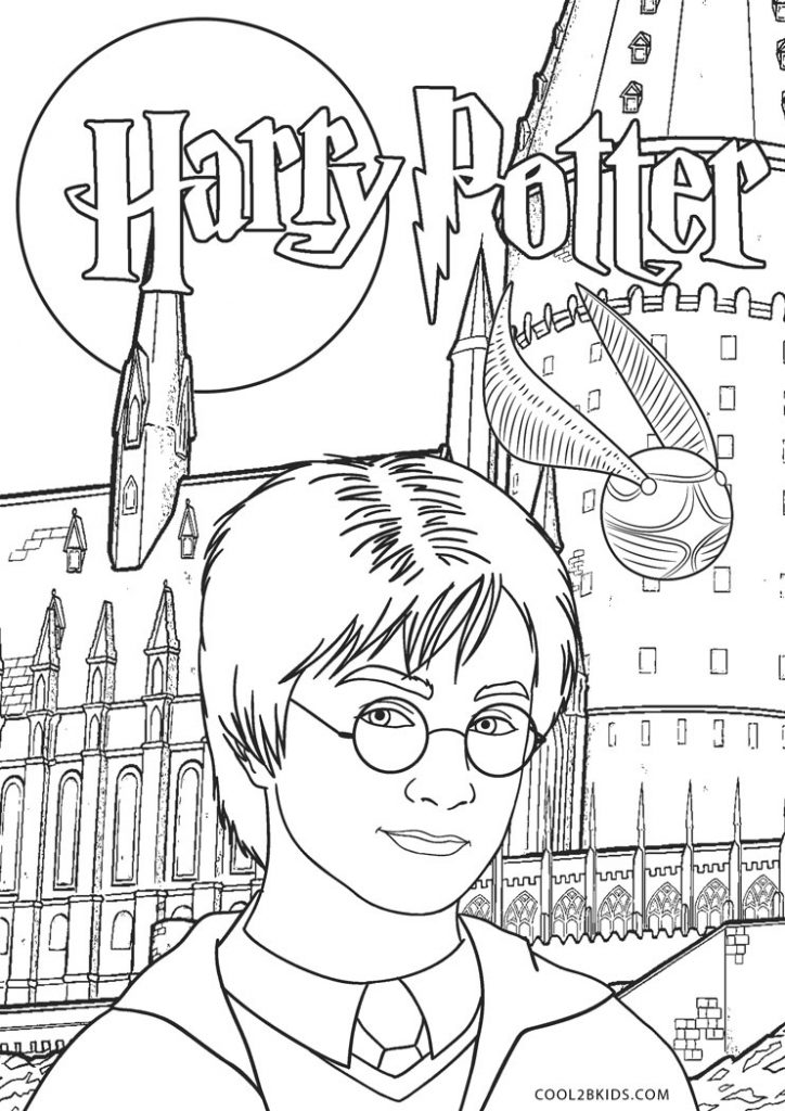 Harry Potter Coloring Pages for Adults 41