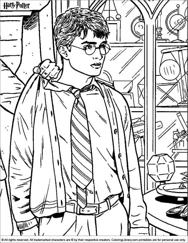 Harry Potter Coloring Pages for Adults 47