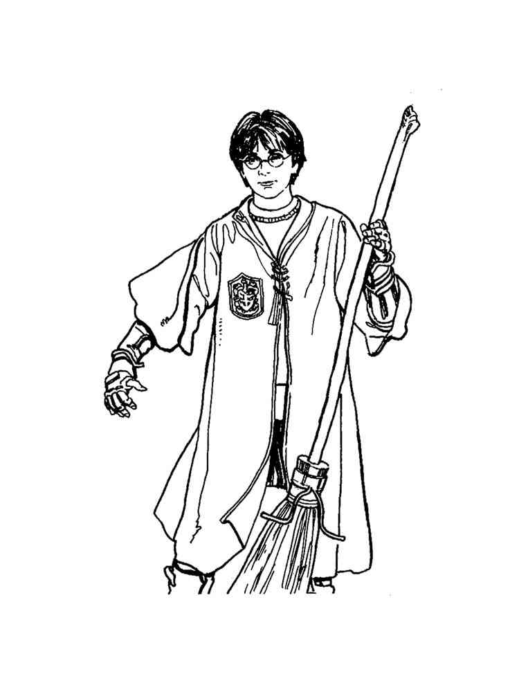 Harry Potter Coloring Pages for Adults 48