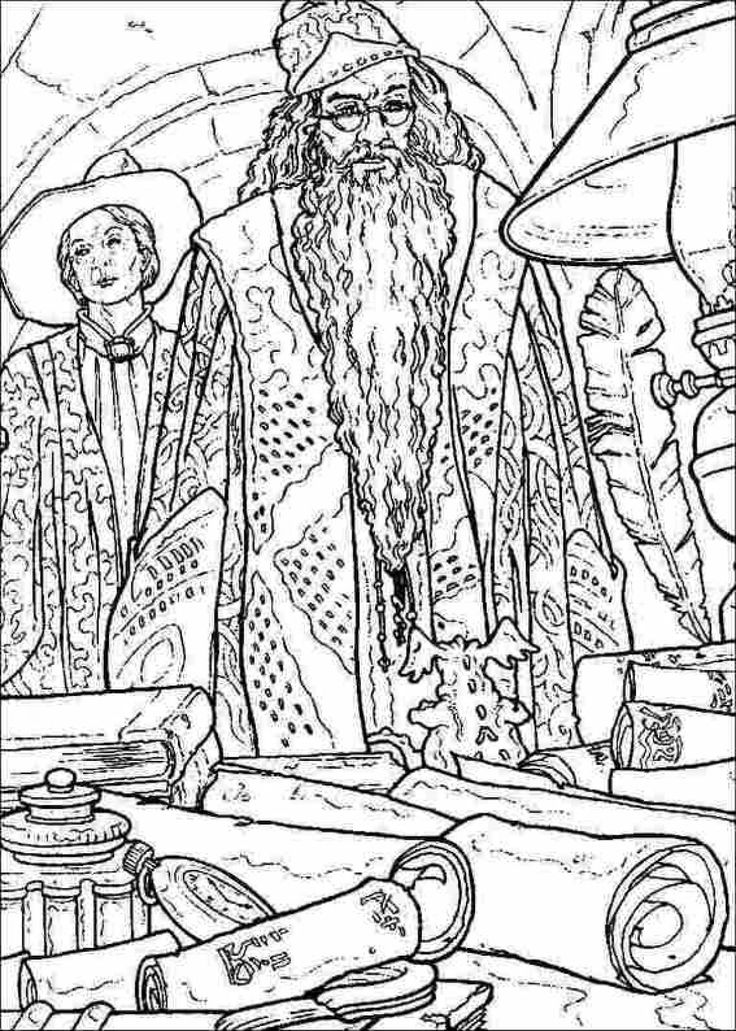 Harry Potter Coloring Pages for Adults 5