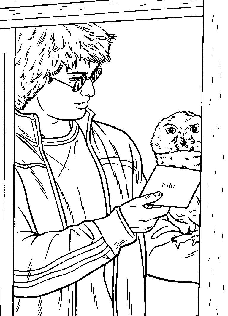 Harry Potter Coloring Pages for Adults 51