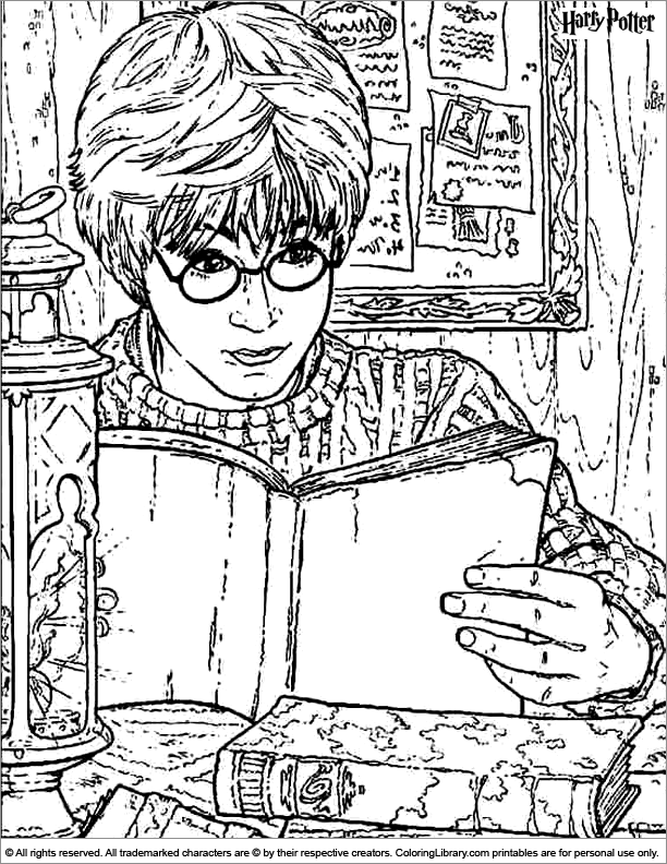 Harry Potter Coloring Pages for Adults 54